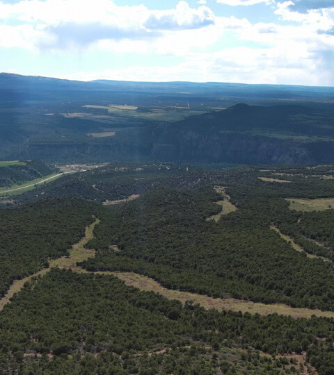 Chainings in Western Colorado to Clear Ground