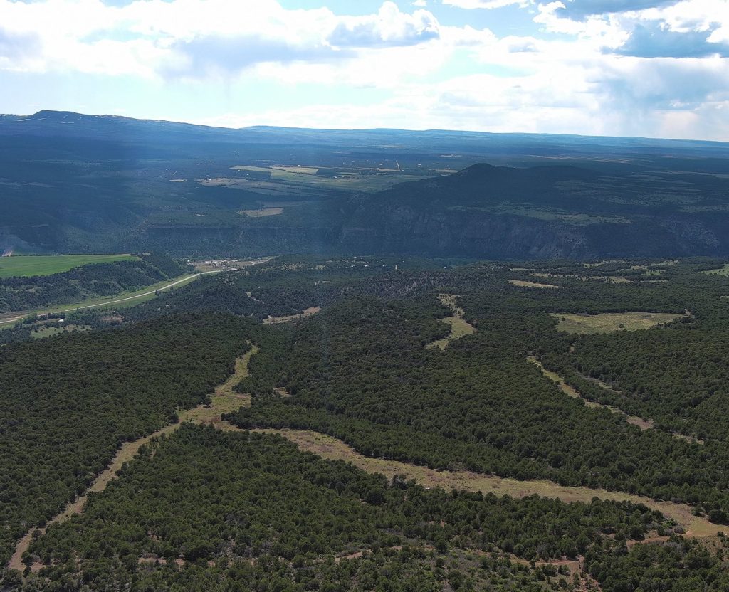 Chainings in Western Colorado Chainings in Western Colorado to Clear Ground