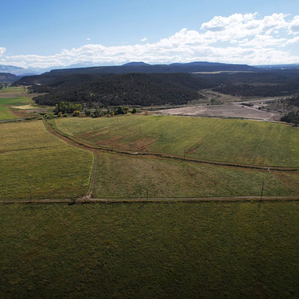 survey lines and natural contours make the land lines we see today.