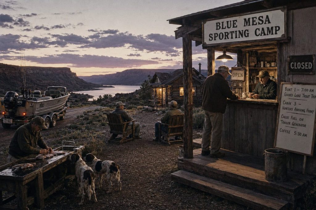 The Last Sporting Camp on Blue Mesa